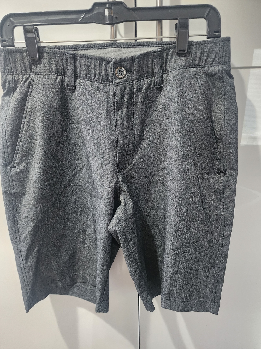 Under Armour Men's Heather Gray Hybrid Performance Shorts
